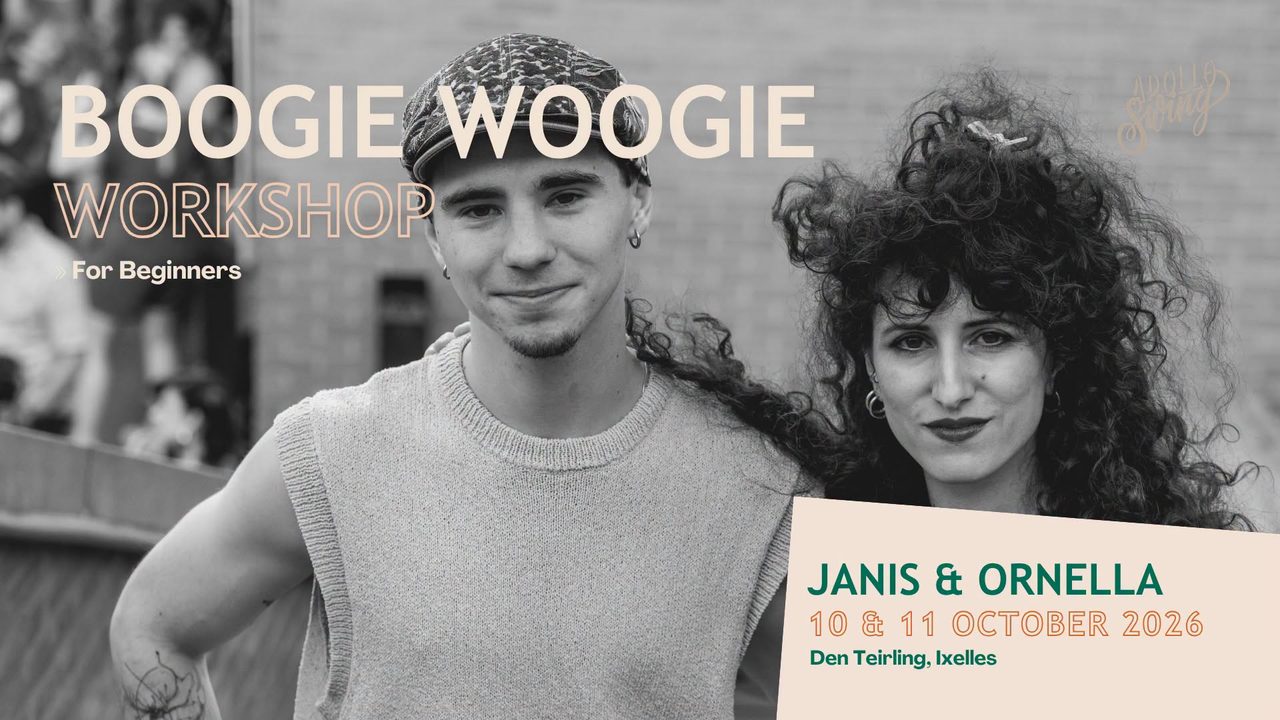 Boogie Woogie workshop for beginners with Apollo swing