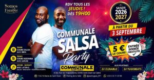 Communale Salsa Party – Ibra – DJ YugoBeats – Gratuit – Cours 5€