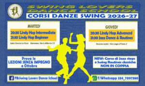 Corsi di Swing Dances 2026-27