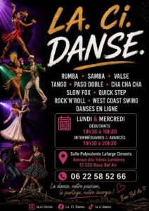 Cours danses de société