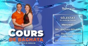 Cours de 🕺 𝑩𝒂𝒄𝒉𝒂𝒕𝒂 💃 à 𝐒𝐞́𝐥𝐞𝐬𝐭𝐚𝐭 – Rentrée 2026