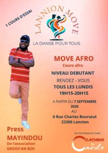 Cours de danse Afro