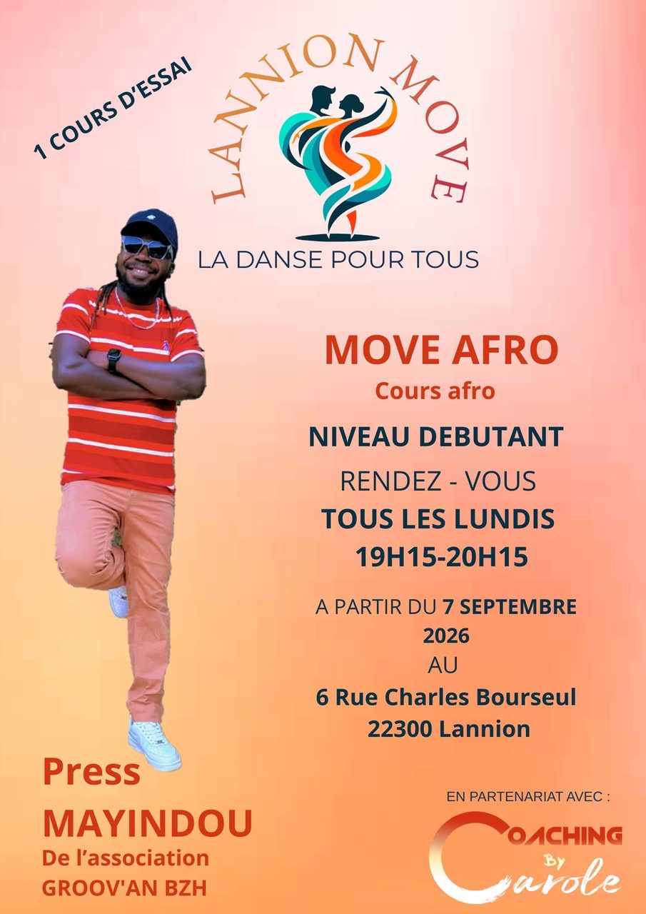 Cours de danse Afro
