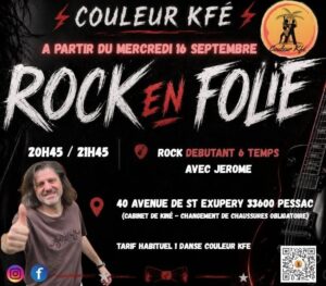 Cours de danse Rock Debutant à Pessac