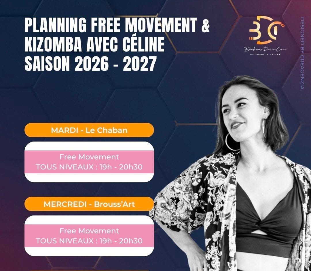 Cours de Free Movement à Bordeaux by BDC avec Céline