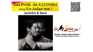 COURS DE KIZOMBA AVEC JUNINHO ET SARA CHEZ EN SALSA ME!