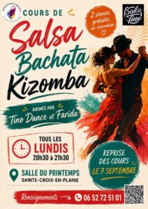 Cours de SBK ( salsa-bachata-kizomba)