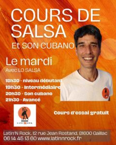 Cours d&rsquo;essai GRATUIT SALSA