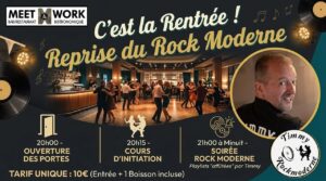 Cours et soirée rock au Meet&Work