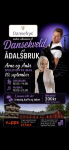 Dansekveld på Ådalsbruk Samfunnshus