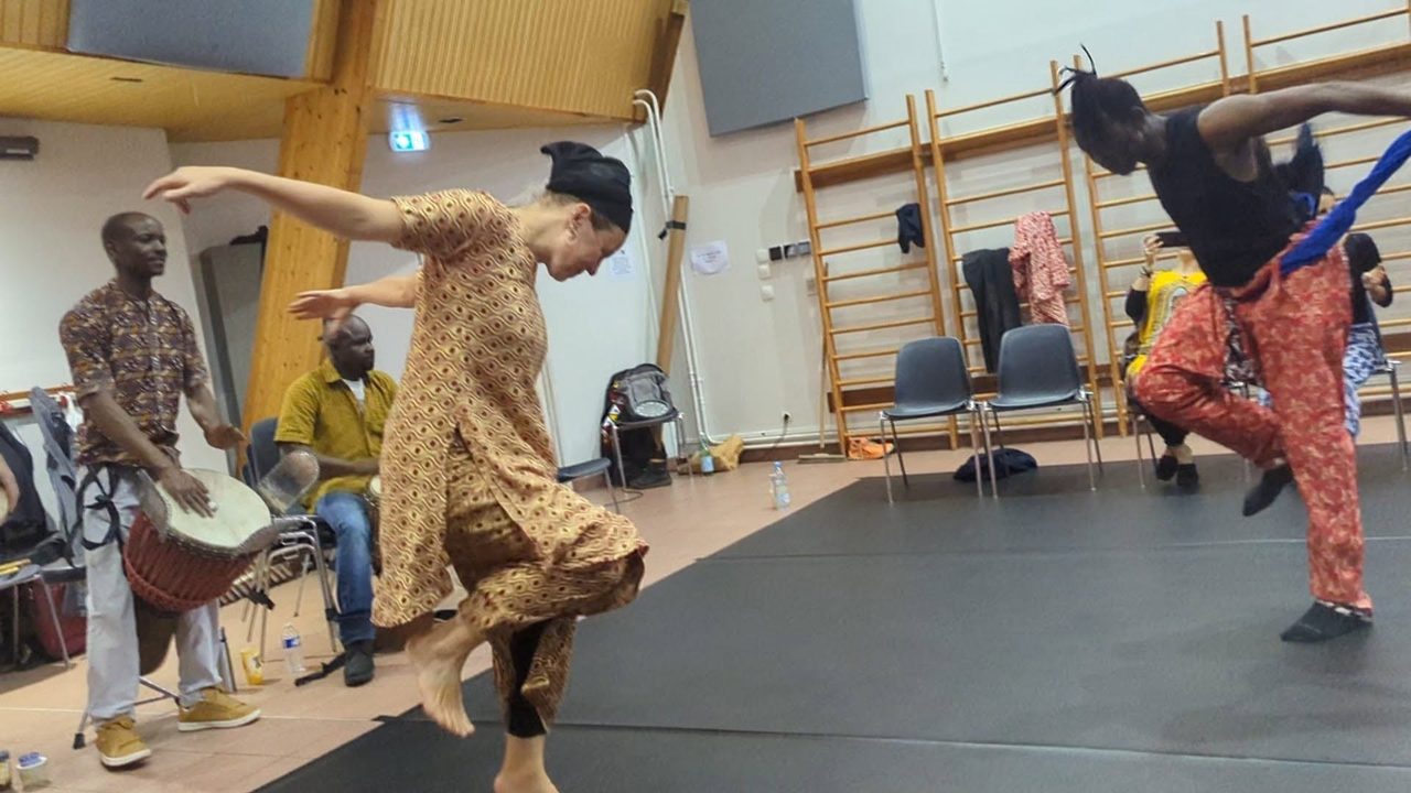 Danses du Mali avec Hannah Wood et Tiéblé Diarra