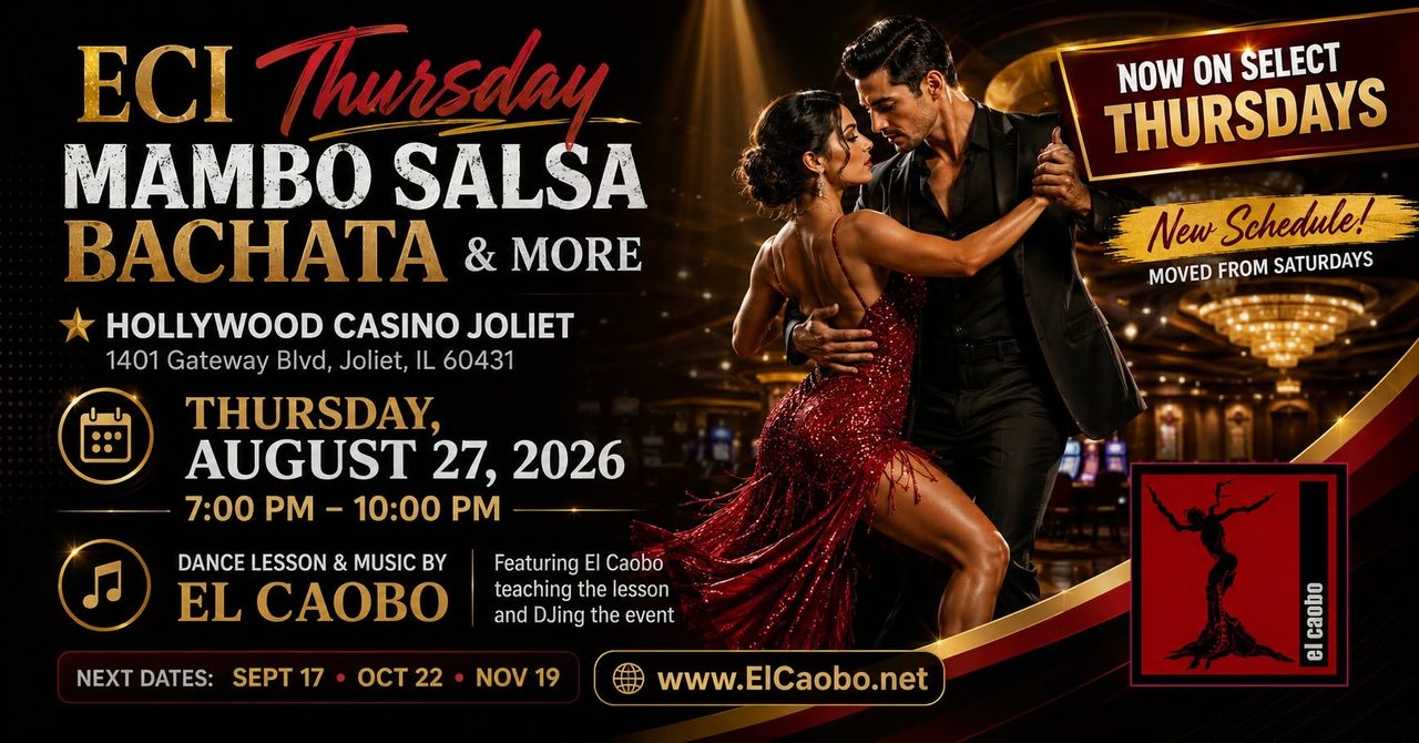 ECI Thursday Mambo Salsa Bachata & More at Hollywood Casino Joliet