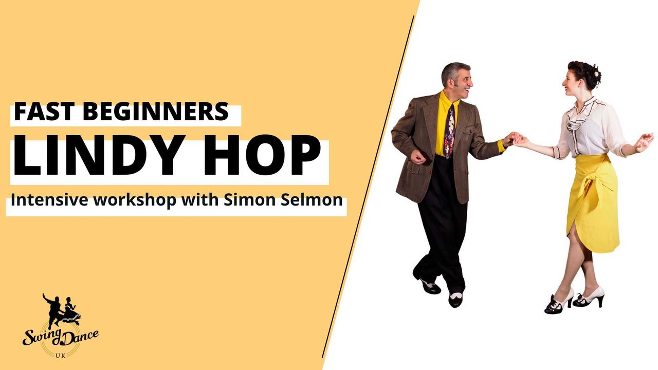 Fast Beginner Lindy Hop with Simon – Beginner to Intermediate Transition Class