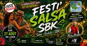 Festi&rsquo;jeudi : Festi&rsquo;Salsa SBK