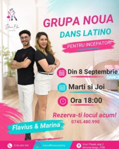 GRUPA NOUA – DANS LATINO PENTRU INCEPATORI