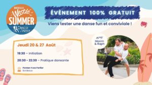 Initiation & Pratique dansante – 100% West Coast Swing 100% gratuit