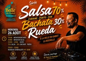 Initiations, soirée salsa Bachata Rueda