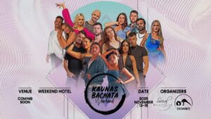 Kaunas Bachata Weekend 2026 ✦ 13/14/15 November 2026 ✦