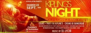 Kipling’s Night AfroLatin Social Dance Party Soirée Gratuite + Cours Bachata offert