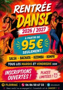 LA RENTREE SALSA BACHATA KIZOMBA 2026/2027