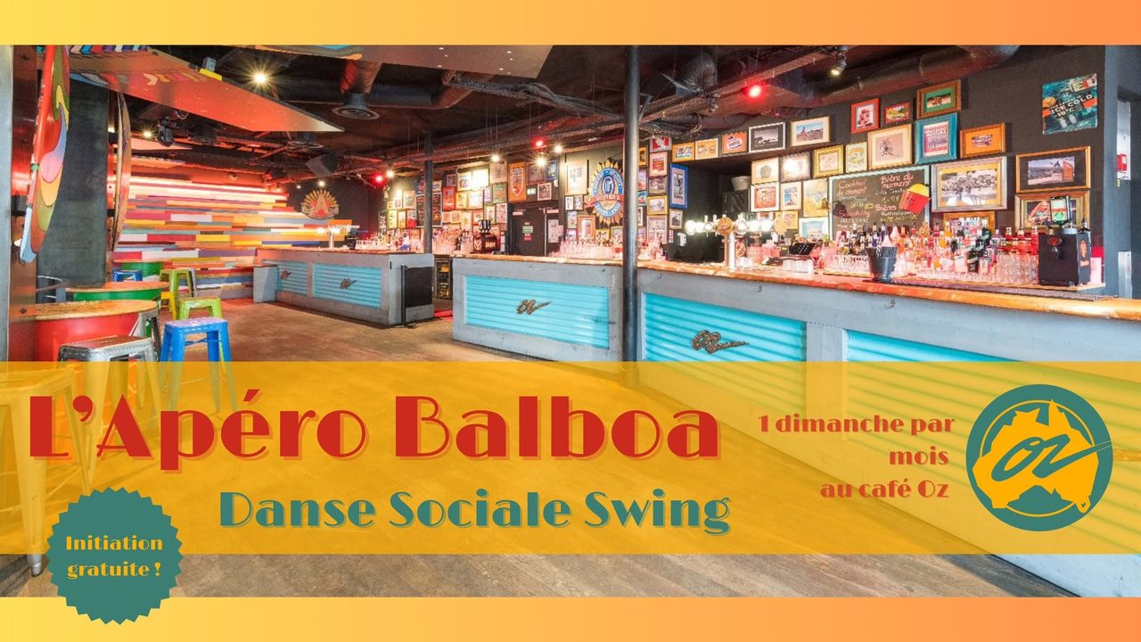 L&rsquo;Apéro Balboa #26 – 17h-21h – Au CAFÉ OZ