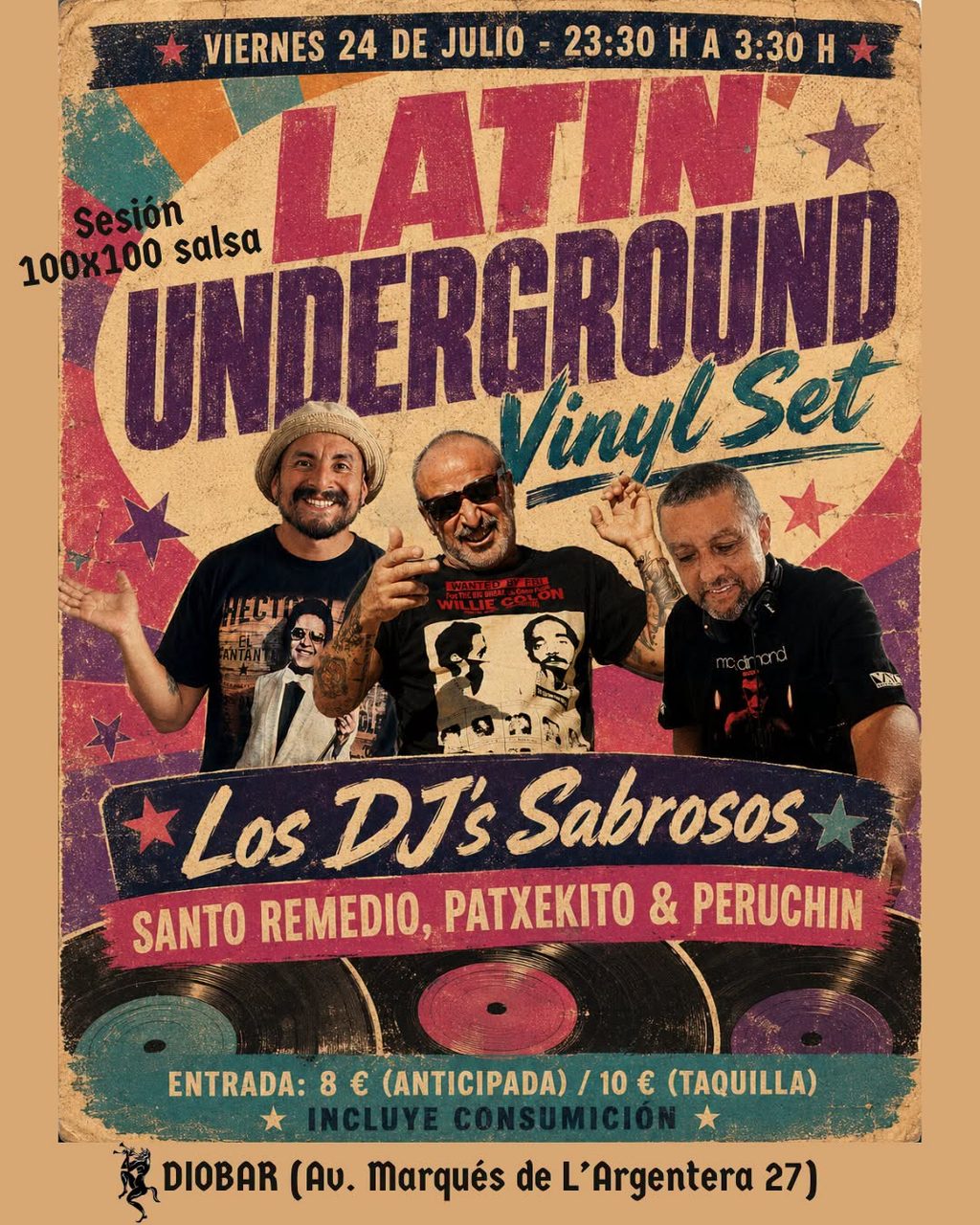 Latin Underground! ::: Los Dj&rsquo;s Sabrosos Vinyl Set
