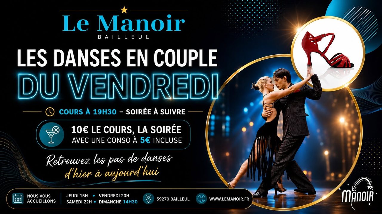 Les cours de danses en couple du Vendredi