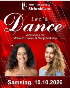 Let´s Dance mit Malika Dzumaev und Marija Maksina