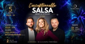 L&rsquo;exceptionnelle Salsa avec Arno & Myriam à La Descarga