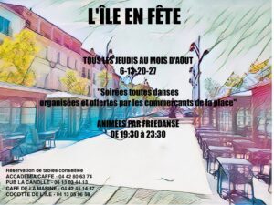 L&rsquo;Île en fête Soirées toutes danses