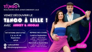 Lille – Initiations Tango Gratuites & Apéro Tango – Septembre 2026