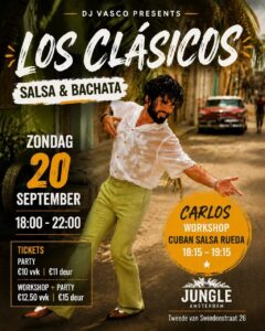 Los Clásicos – Party Bachata & Salsa + Workshop Cuban Salsa Rueda by Carlos