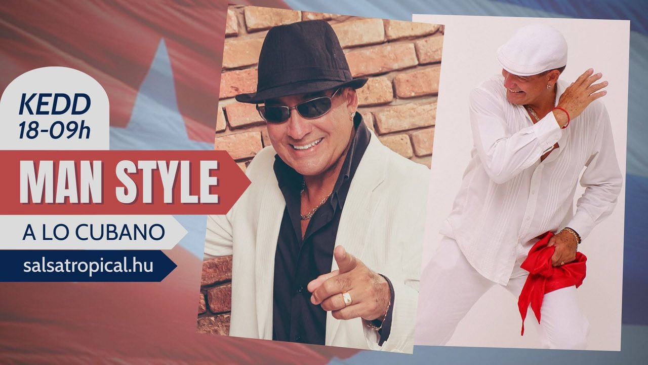 Man Style – Kubai mozgás és stílus | Kedd 18–19h