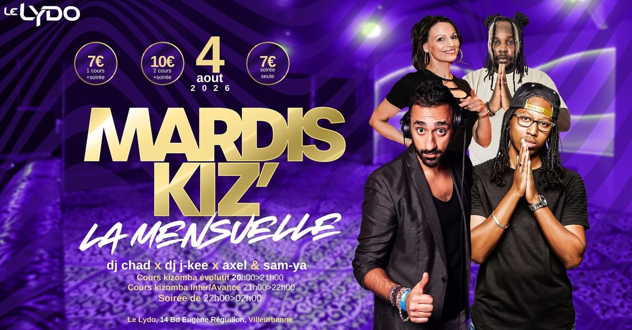 Mardis Kiz – La Mensuelle
