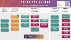 🔥 Neue Tanzkurse ab September in Freiburg – Salsa, Bachata, Kizomba & Rueda!