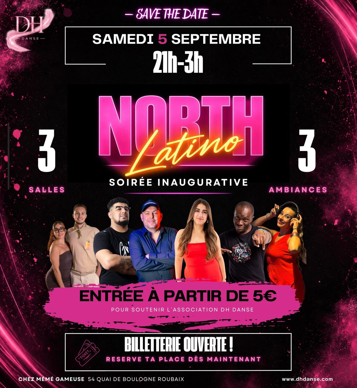 NORTH LATINO – L’inauguration DH DANSE 🎀