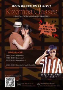 OPEN DOORS – Kizomba Mondays in the Embassy by KikiZomba