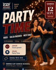 Party Time Rock Salsa, Bachata, West Coast