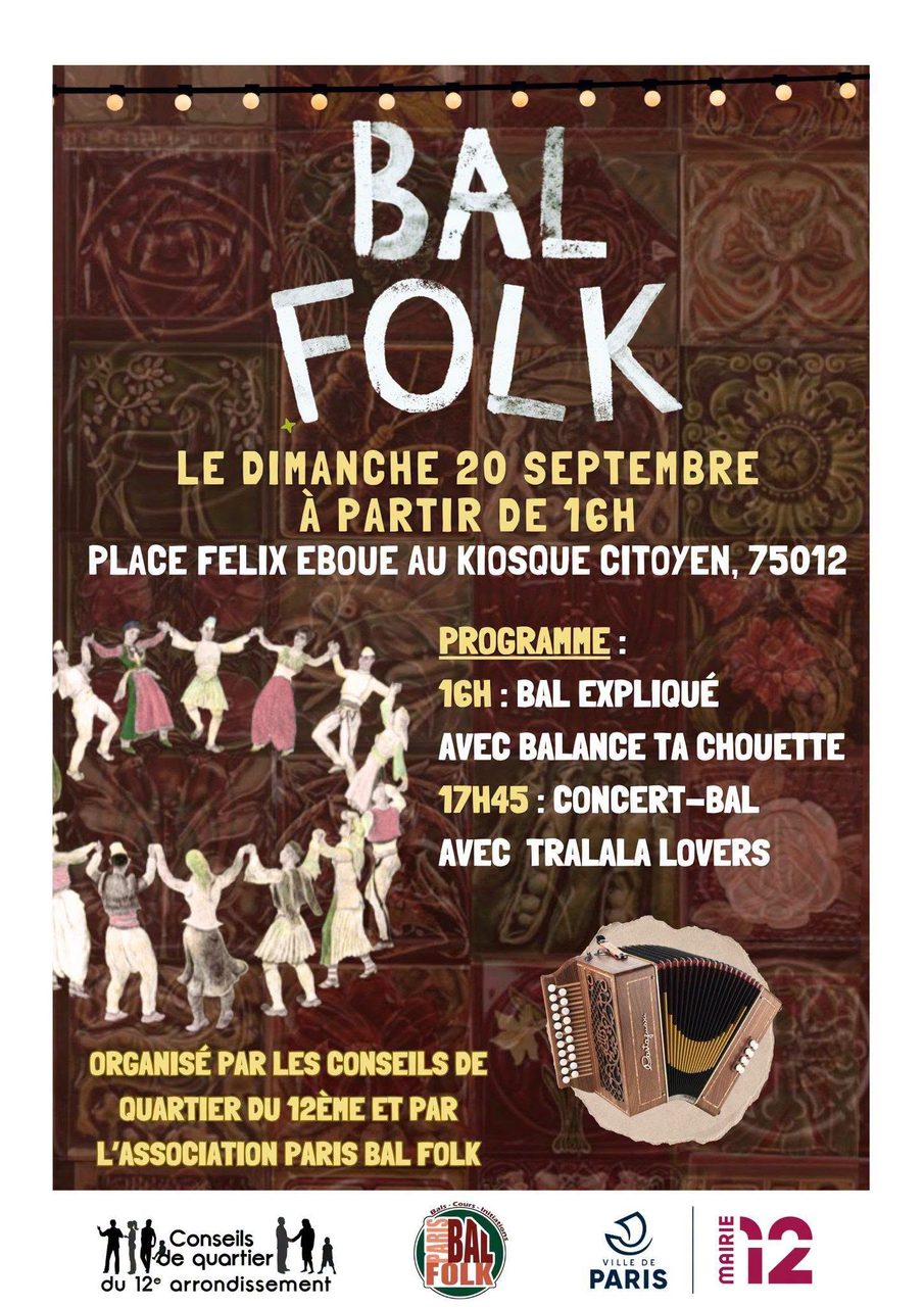 PBF : [BAL] Balance ta Chouette & Tralala Lovers @ Place Félix Éboué
