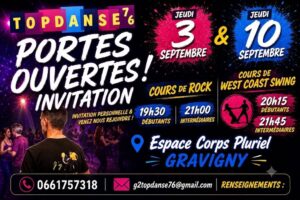Portes ouvertes- Apprend le rock et le West coast swing