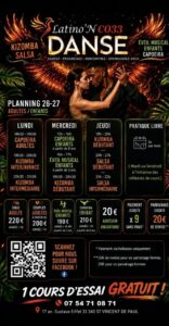 Portes ouvertes cours de danse Latino-n-co