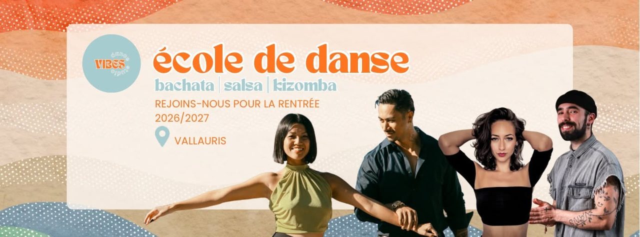 Portes Ouvertes – Cours de danse Tous Niveaux : Salsa Bachata Kizomba – Vallauris