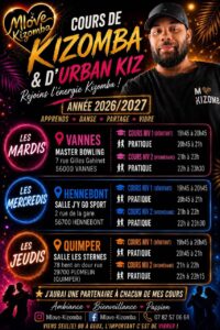 PORTES OUVERTES cours de Kizomba & d’urban Kiz