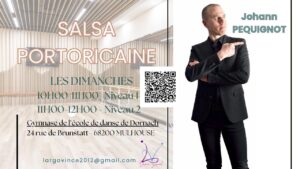 Portes ouvertes cours d’essai Salsa Portoricaine.
