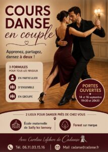 Portes ouvertes danse en couples