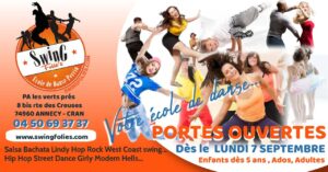 Portes Ouvertes Ecole de danses Swing Folie&rsquo;s