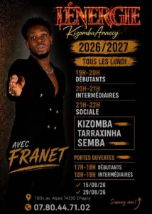 🔥 Portes Ouvertes – L’ÉNERGIE Kizomba Annecy | Saison 2026/2027 🔥