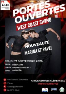 PORTES OUVERTES WEST COAST SWING