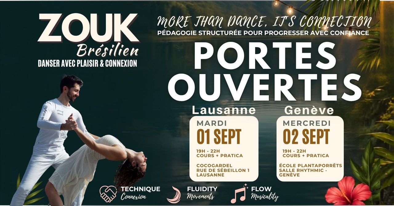 Portes Ouvertes – Zouk Brésilien Genève
