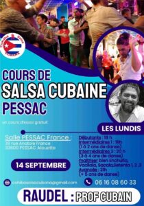 Rentrée chez Cohiba Salsa Cubana